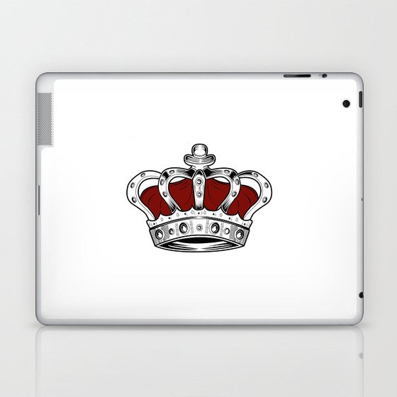 Crown - Red Laptop & iPad Skin