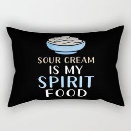 Sour Cream Rectangular Pillow