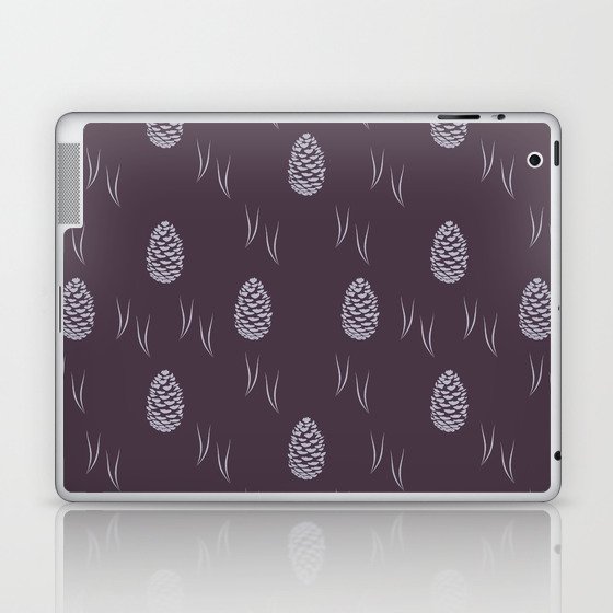 Pinecones (Autumn Purple) Laptop & iPad Skin
