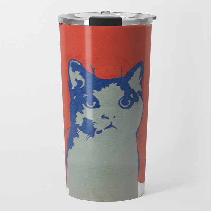 CAT FOR PRESIDENT Travel Mug