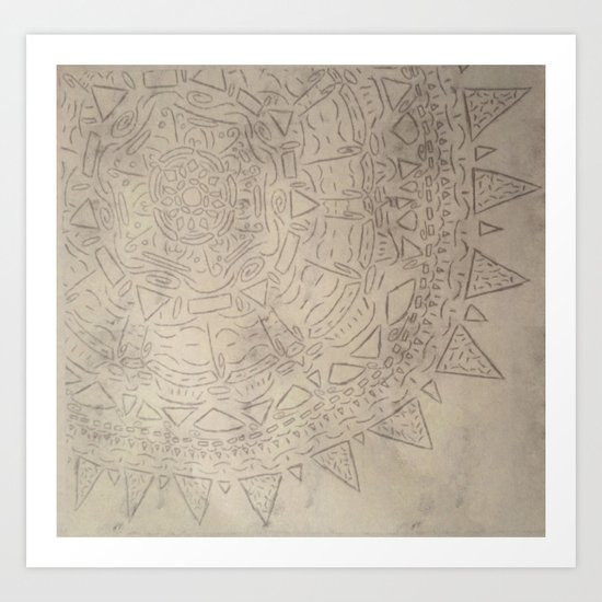 Sun Art Print