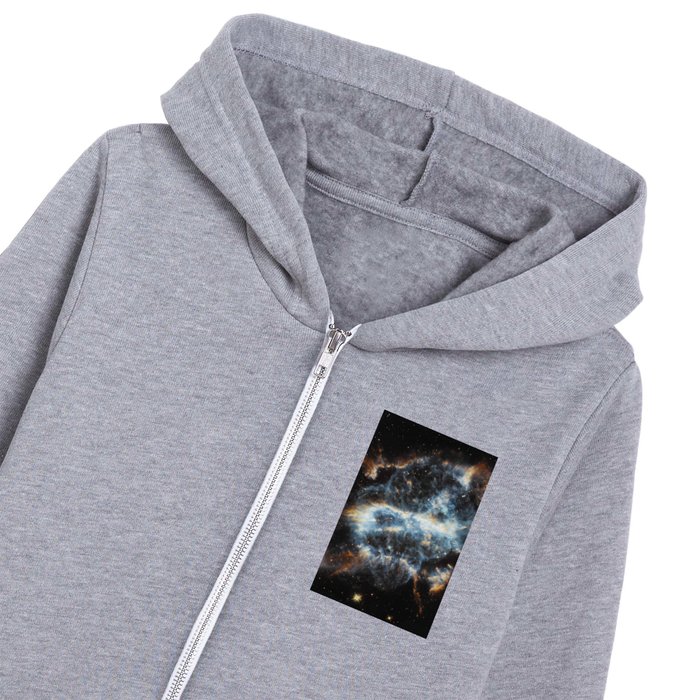 Hubble picture 68 : Planetary Nebula in the musca constellation NGC 5189 Kids Zip Hoodie
