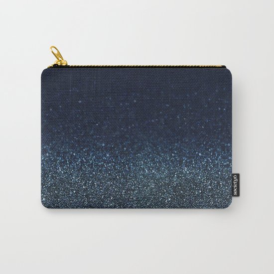 Shiny Glittered Rain Carry-All Pouch
