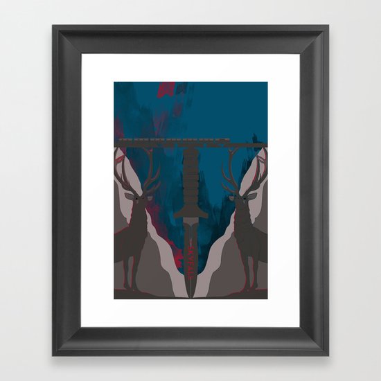 Skyfall Movie Poster Framed Art Print