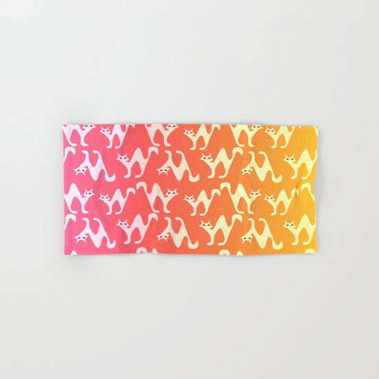 Scared cats Hand & Bath Towel