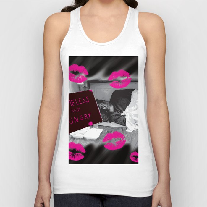 Homeless and hungry Tank Top
