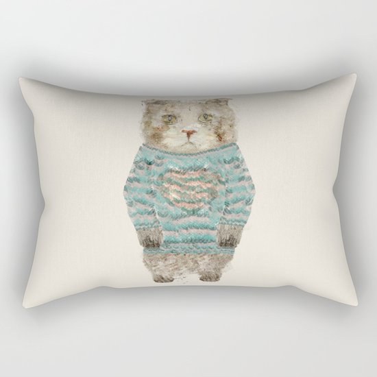 little kitty Rectangular Pillow