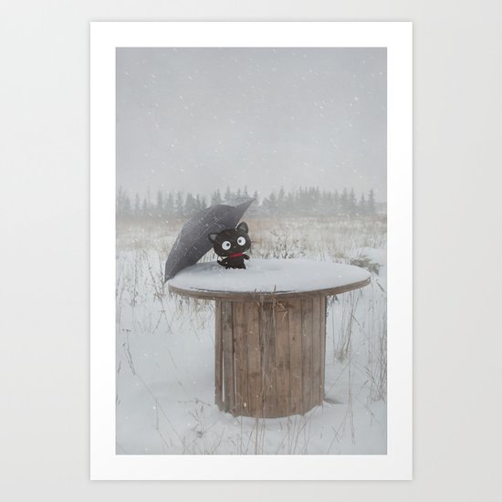 Winter Adventures Art Print