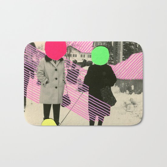 Fluo Conversations Bath Mat