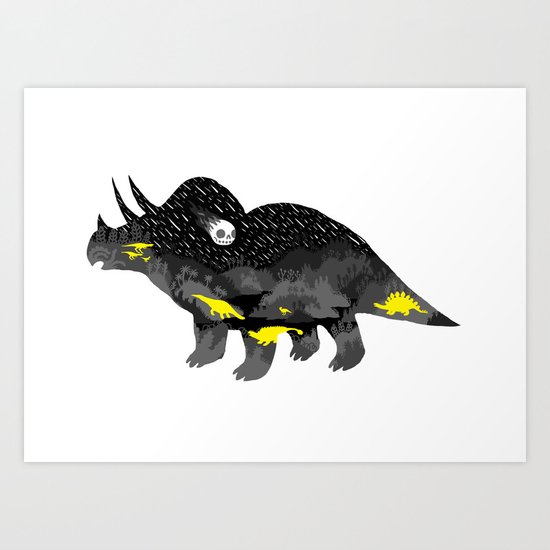Extinction, pt. 3 Art Print