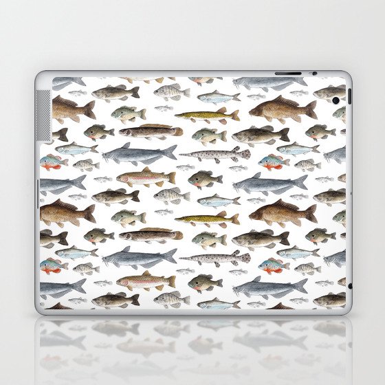 A Few Freshwater Fish Laptop & iPad Skin