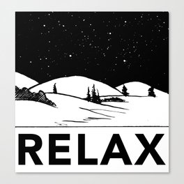 Relax Canvas Print