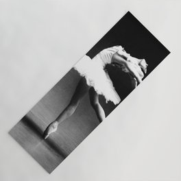 Swan Lake Ballet Magnificent Natalia Makarova black and white photograph  Yoga Mat