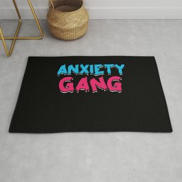 Anxiety Disorder Mental Health Area & Throw Rug