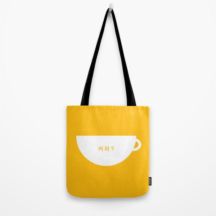 Coffee Korean Tote Bag