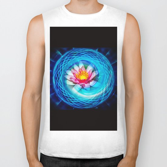 Wellness Water Lily Biker Tank
