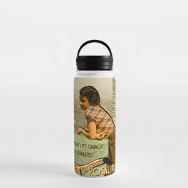 Science Quote Rosalind Franklin Water Bottle