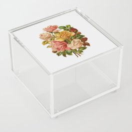 Rose Botanical Acrylic Box