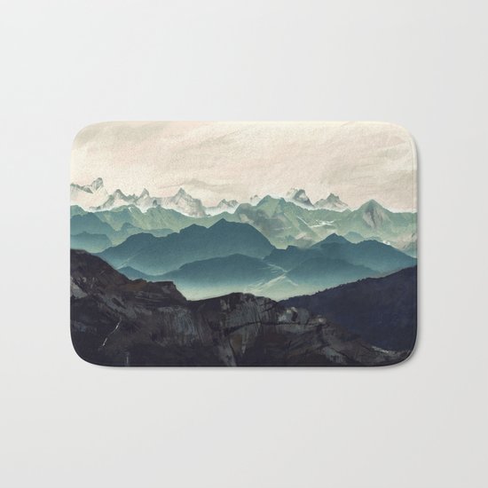 Shades of Mountain Bath Mat