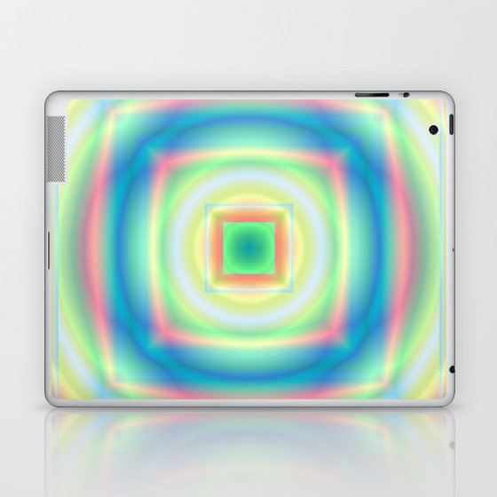 Center Squared Laptop & iPad Skin