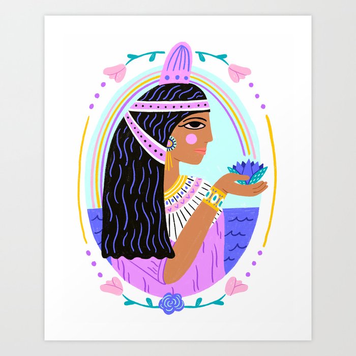 Mother of the Lotus Art Print