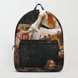 John William Waterhouse - The Lady of Shalott Backpack