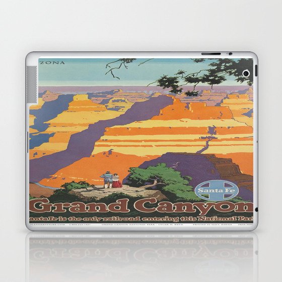 Vintage poster - Grand Canyon Laptop & iPad Skin