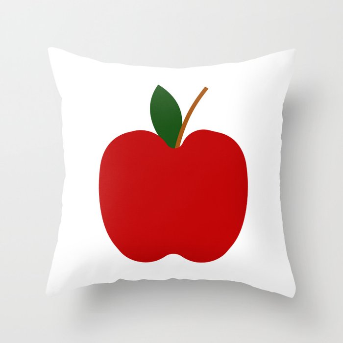 Apple throw pillows discount