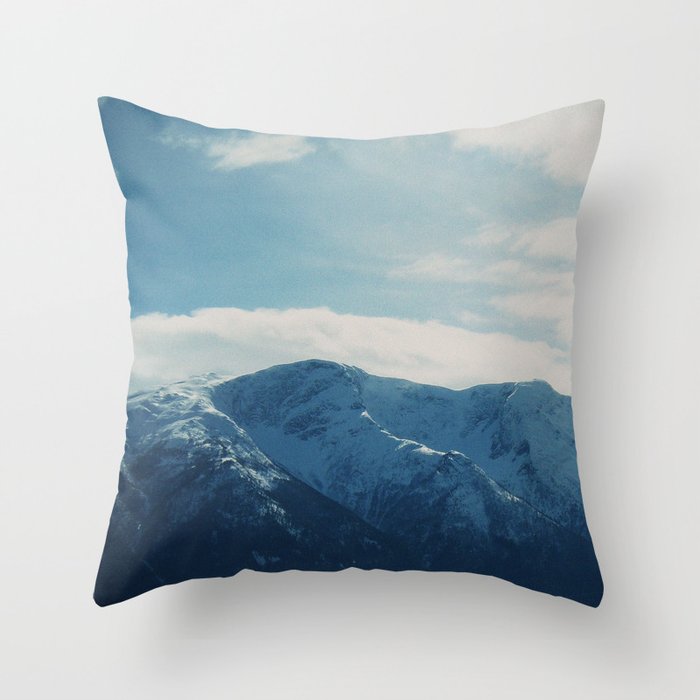 Mountains II Throw Pillow