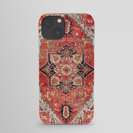 Heriz Azerbaijan Northwest Persian Rug Print iPhone Case