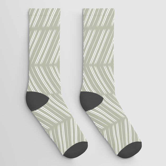 Herringbone (Sage) Socks