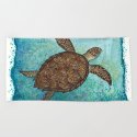 Quot Hawksbill Sea Turtle Quot By Amber Marine Watercolor Amp Sea