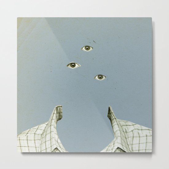 Blue Mittwoch Metal Print
