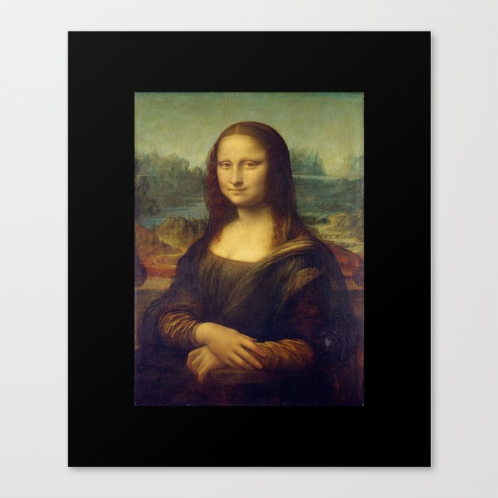 Leonardo da Vinci -Mona lisa - Canvas Print