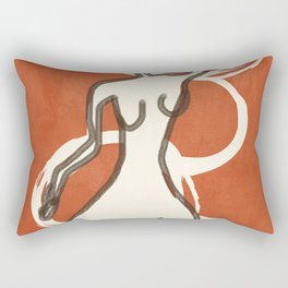 Abstract Figure 05 Rectangular Pillow