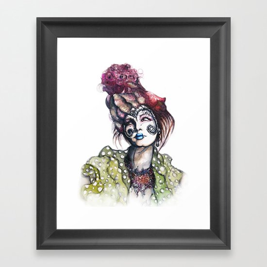Great Expectations // Fashion Illustration Framed Art Print