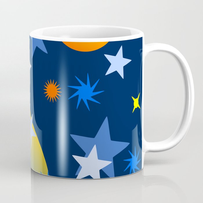 Celestial Stars and Planets Coffee Mug