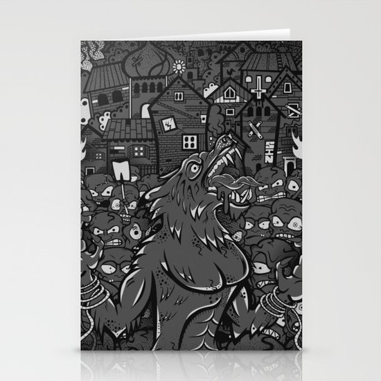 WOLVES OF PERIGORD Stationery Cards