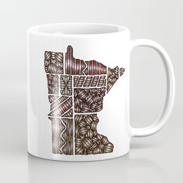 Minnesota Shapes Mug Coffee Mug