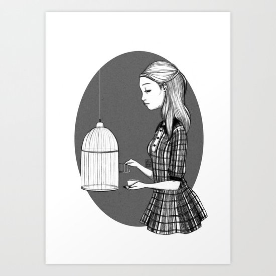 VACANCY zine Art Print