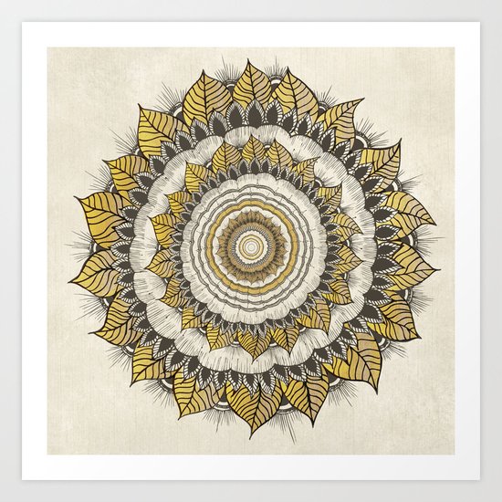 Sun Flower Art Print