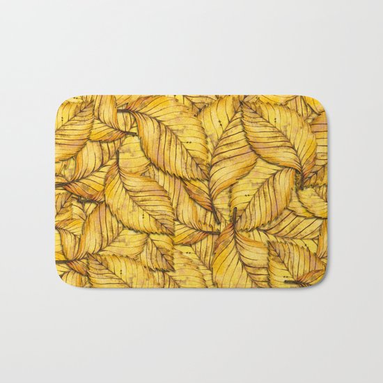 Autumn Leaves 02 Bath Mat