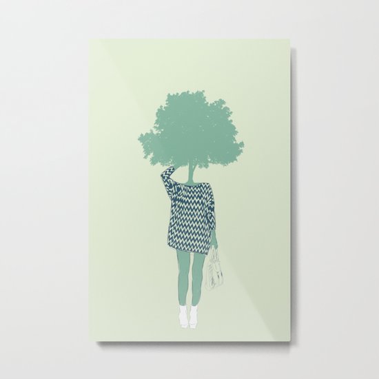 Woman Nature 6 Metal Print