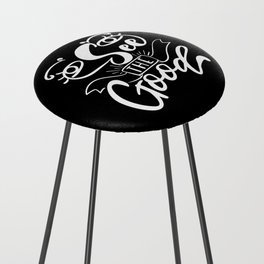 See The Good Inspirational Lettering Quote Counter Stool