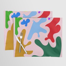 6 Henri Matisse Inspired 220527 Abstract Shapes Organic Valourine Original Placemat