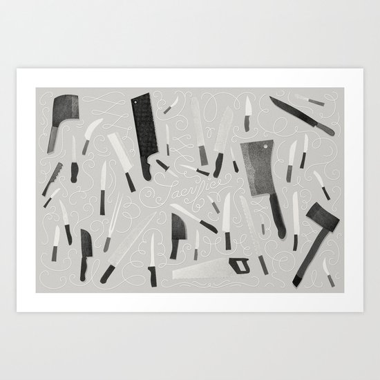 Jephthah's Daughter (by Cassie McDaniel) Art Print