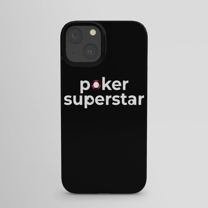 Poker Superstar Texas Holdem iPhone Case