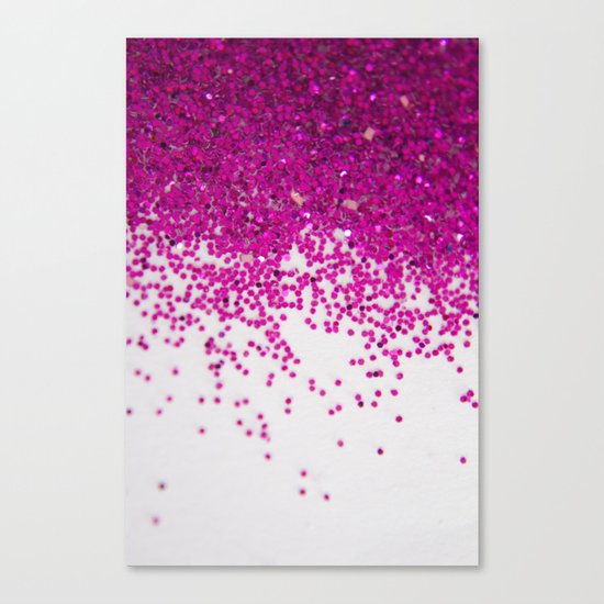 Fun I (NOT REAL GLITTER) Canvas Print