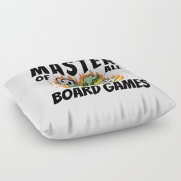Master of all Board Games Floor Pillow