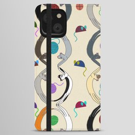 Play Time Cats iPhone Wallet Case